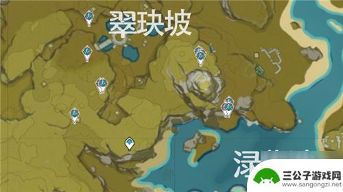 原神水晶块地图分布 原神水晶块分布图解析