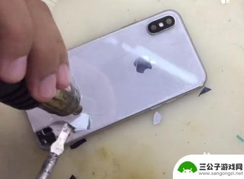 苹果手机玻璃后盖怎么修复 iphone x后玻璃更换教程