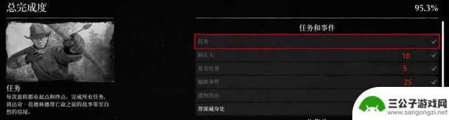 荒野大镖客2100%进度 荒野大镖客2 如何达成100%游戏进度