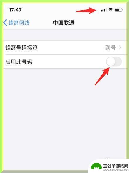 苹果手机怎么单独关闭手机卡 iPhone手机双卡如何关闭一张卡