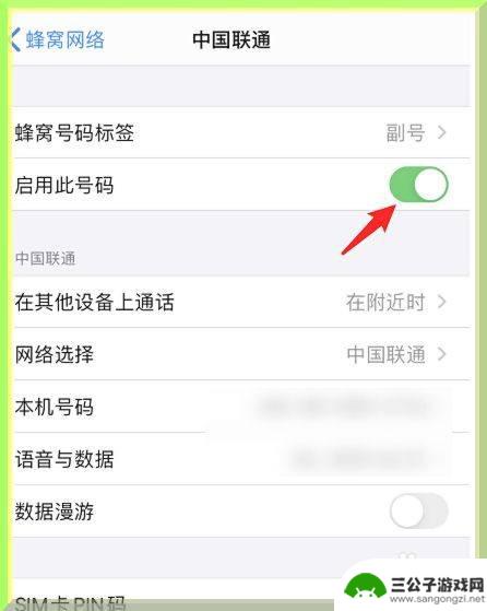 苹果手机怎么单独关闭手机卡 iPhone手机双卡如何关闭一张卡