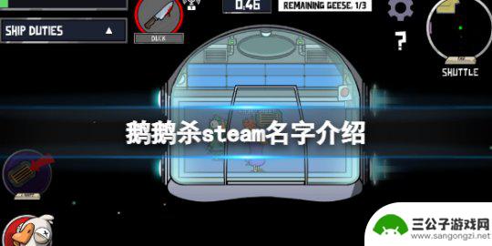 鹅鸭杀在steam叫什么名字 《鹅鸭杀》steam中文名字叫什么