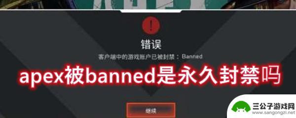 apex客户端中账号被banned apex永久封禁是真的吗