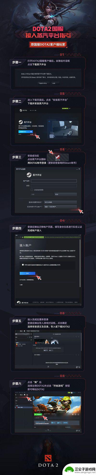 蒸汽平台的dota2如何导入steam Dota2蒸汽平台接入方法教程