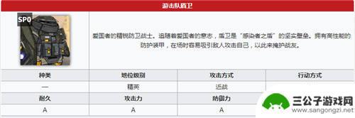 明日方舟盾兵防御 明日方舟游击队盾卫攻略