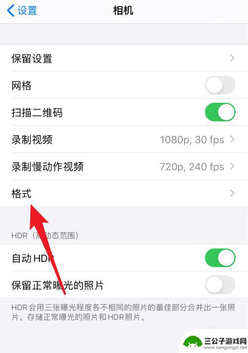 手机相机设置格式怎么弄 苹果手机照片转换为jpg的方法
