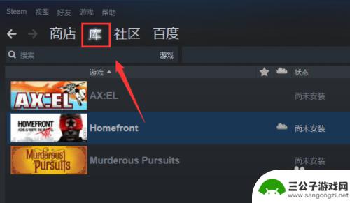 steam哪里看自己的游戏 Steam怎么查看我购买的游戏清单