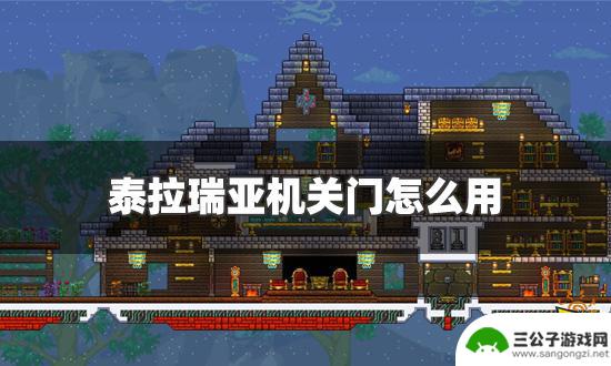 泰拉瑞亚什么门能挡住僵尸 泰拉瑞亚机关门怎么制作