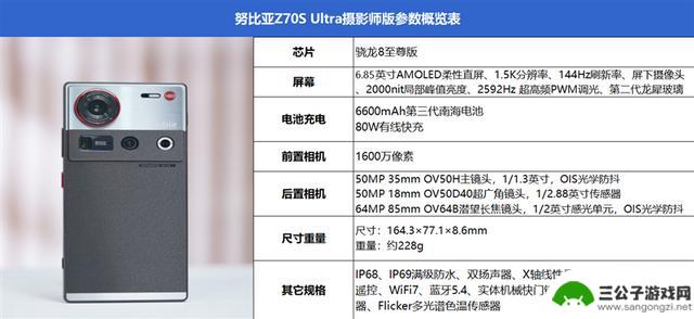 努比亚Z70S Ultra摄影师版：今年唯一无孔摄影手机的评测