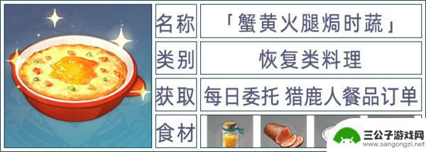 原神食谱在哪看 原神全料理获取攻略最新更新