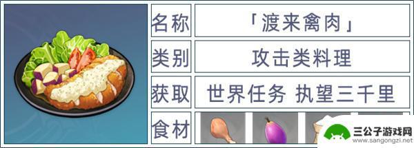 原神食谱在哪看 原神全料理获取攻略最新更新