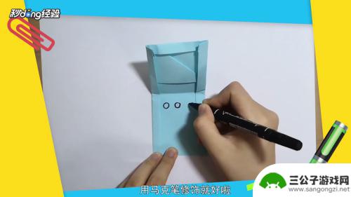 换手机该怎么折纸 纸折迷你小手机制作方法