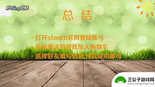 如何把自己的steam游戏赠送给别人 Steam如何赠送游戏