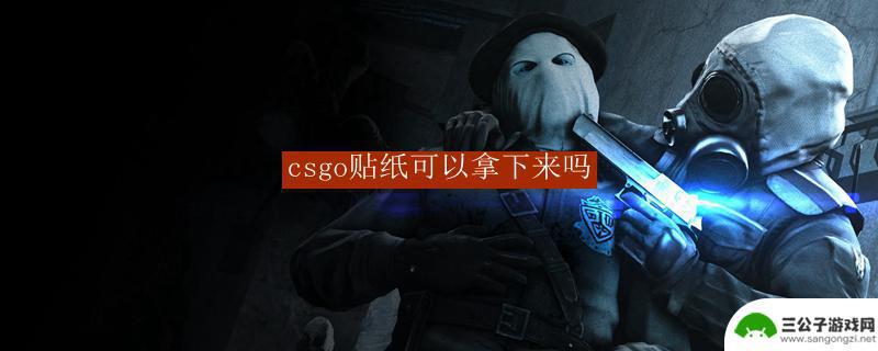 csgo贴纸能拿下来吗 CSGO贴纸可以撕下来吗