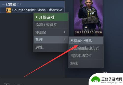 怎么显示steam被隐藏的游戏 steam如何查看隐藏的游戏