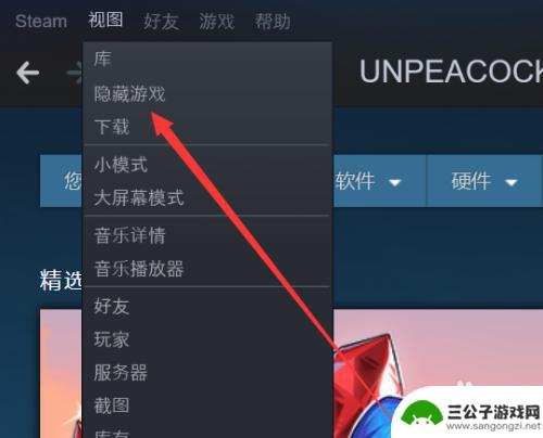 怎么显示steam被隐藏的游戏 steam如何查看隐藏的游戏