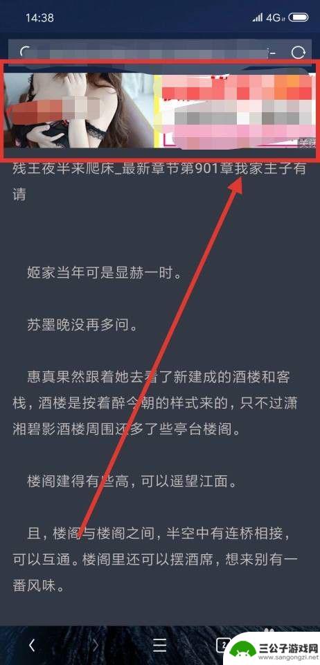 手机小说如何屏蔽弹出广告 手机看小说如何去掉广告图片