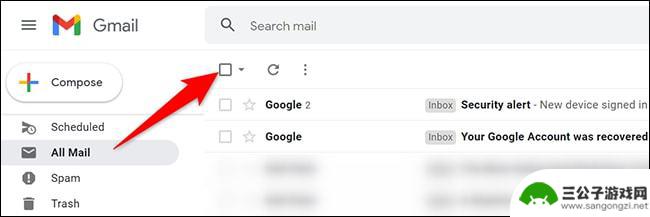 手机gmail怎么批量删除邮件 快速清空 Gmail 中的所有电子邮件