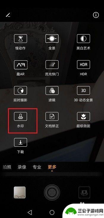 华为手机如何弄水印 华为手机相机自定义水印步骤