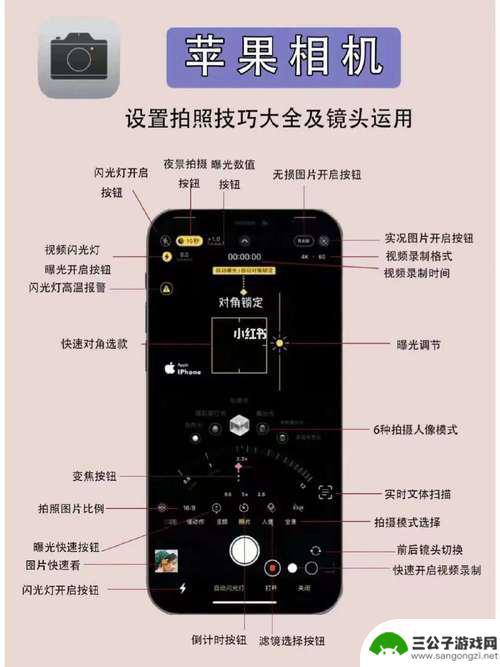 苹果手机怎么打开照相设置 苹果手机相机设置教程