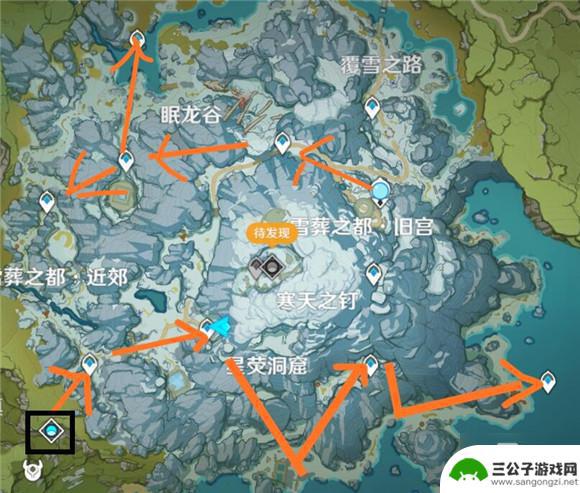 原神雪山锚点解锁攻略 原神雪山锚点解锁路线分享