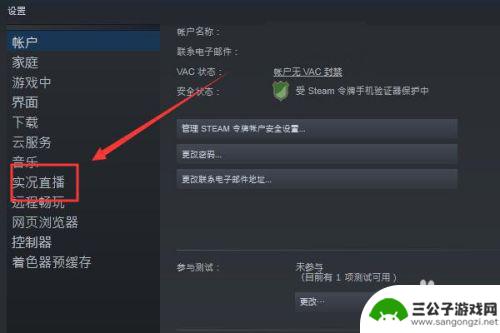 steam直播怎么录像 Steam如何开直播教程