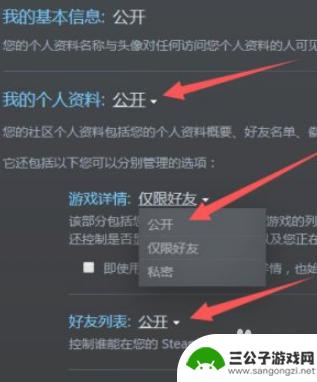 手机steam设置资料公开 手机Steam隐私设置公开方法