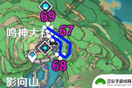 原神绯樱绣球位置地图 原神绯樱绣球分布地点