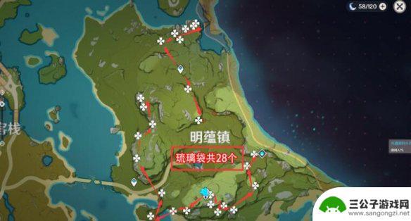 原神瑠璃袋 原神琉璃袋采集路线分享