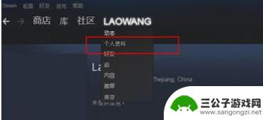 为什么steam点不开个人资料 Steam个人资料页面打不开怎么办