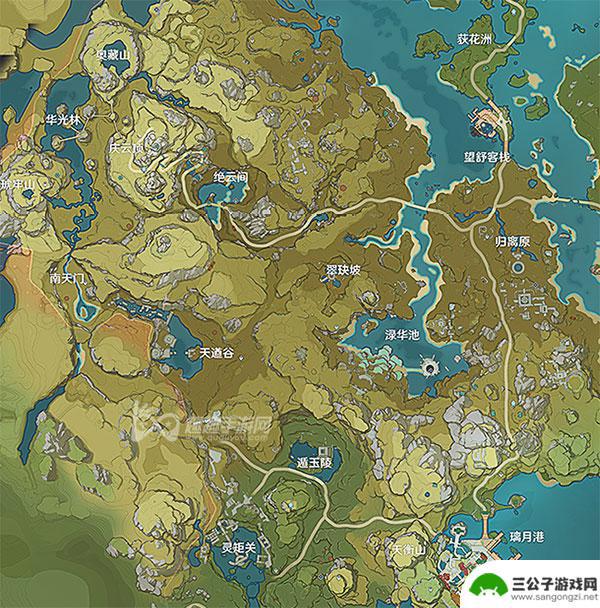 原神怎样获得全部地图 原神大地图全貌一览高清大图下载